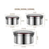 304 Stainless Steel Fresh-keeping Food Storage Box Sealed